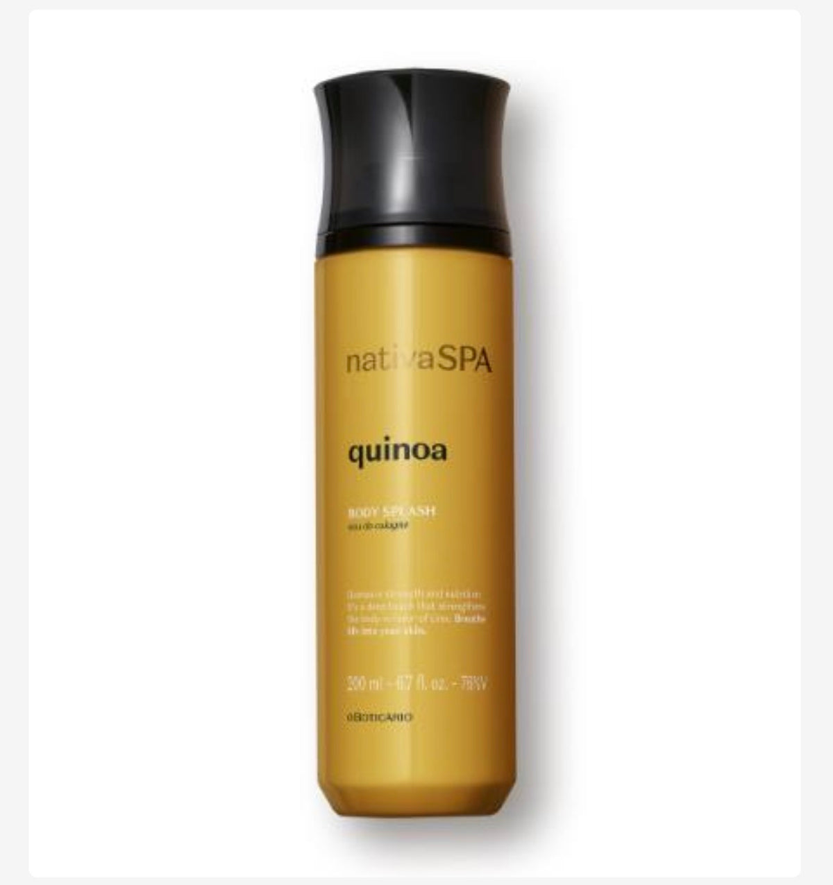 O Boticário – Nativa SPA Quinoa Body Splash 200ml